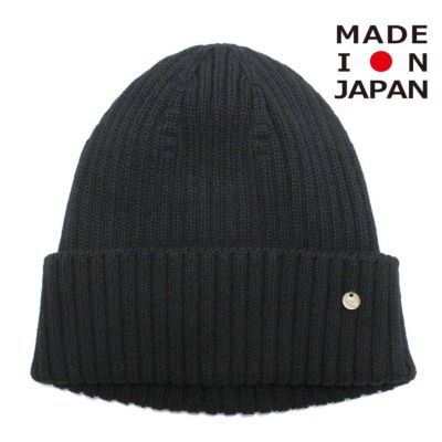 コットン ニット CAP 2BK黒