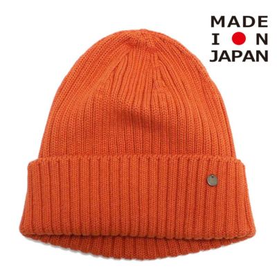 コットン ニット CAP 15ORオレンジ