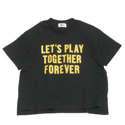LET’S PLAY Tシャツ ブラック(BK)