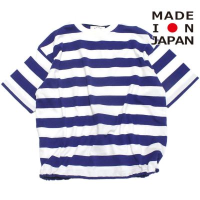 Drawcord Tシャツ ブルー(BLU)