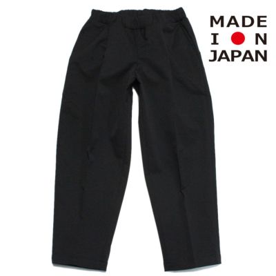 Re-nylon gaba 1tuck パンツ ブラック
