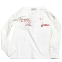 アメカジロゴワイドTシャツ ホワイト