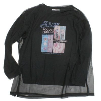 チュールロンT＆Tシャツセット ブラック(BK)