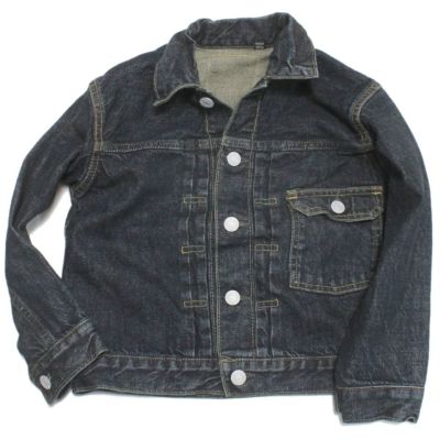 12ozHOME MADEデニム JK 2BK黒