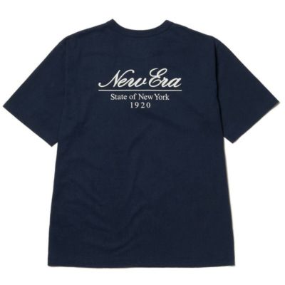 CL SCRIPT SS WAS CT TEE ライトネイビー