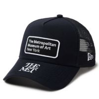 9FORTY AFTR THE MET VISOR LOGO CAP ネイビー