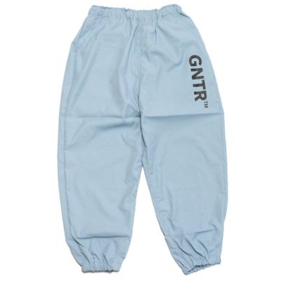 ナイロン裾ゴムパンツ サックス(SA)