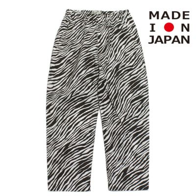 Zebra パンツ フェイデッド ブラック