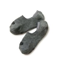 SOCKS NO SHOW 3PAIRS(CHA) チャコール