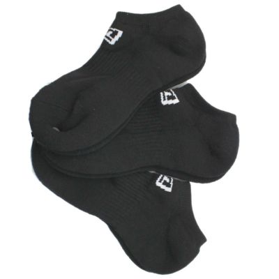 3PAIRS SHORT SOCKS(BLACK)  ブラック