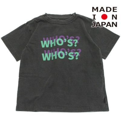 USA CO WHOSE PG BIO Tシャツ  チャコール(17)