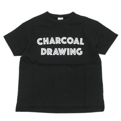 CHARCOAL　Tシャツ ブラック(BK)