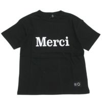 Merci　Tシャツ ブラック(BK)