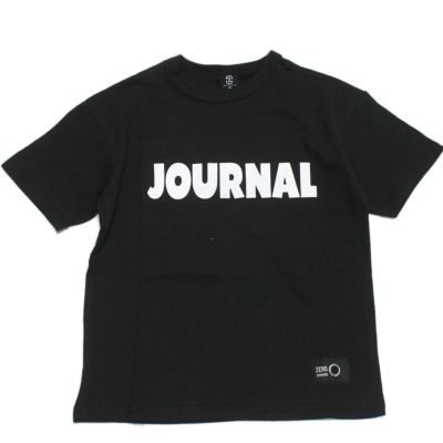 JOURNAL　Tシャツ ブラック(BK)