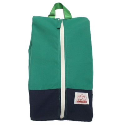 CAMPDAY ZIPシューズBAG グリーン(GR)