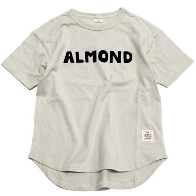 ALMOND Tシャツ アイボリー(IV)