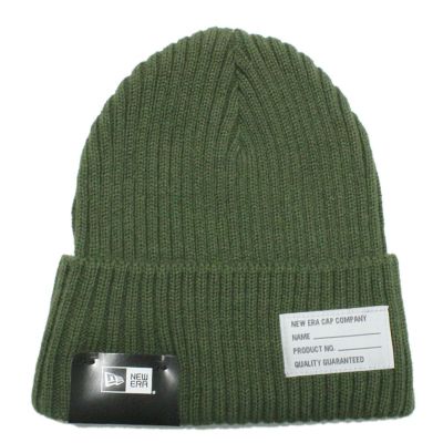  MILITARY PATCH MILITARY KNIT CAP アーミーグリーン