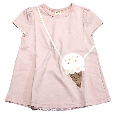 アイスクリームポシェット風　チュニック ピンク(PK)