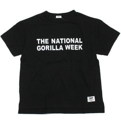 GORILLA WEEK Tシャツ ブラック(BK)