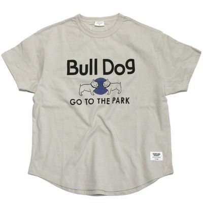 Bull Dog　Tシャツ アイボリー(IV)