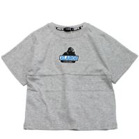 バックスプレーロゴ半袖Tシャツ TOP・グレー(85)
