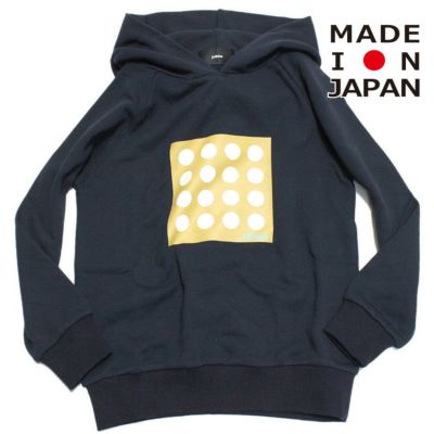 パネルプリントフーディ ネイビー(NYV)