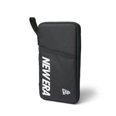 TRAVEL PASSPORT CASE LOGO ブラック