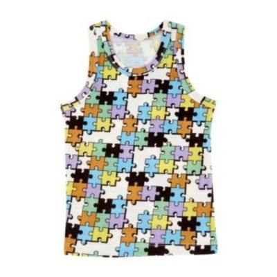 タンクトップPuzzle オレンジ(OR)