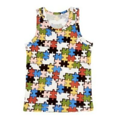 タンクトップPuzzle レッド(RD)