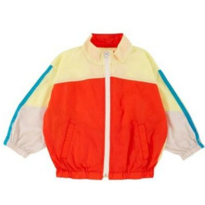 ラインスリーブナイロンワイドJKT イエロー(YE)
