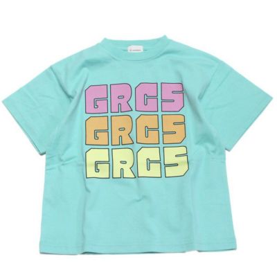 テンジク 3GRCS ロゴ TEE 28LGN淡緑