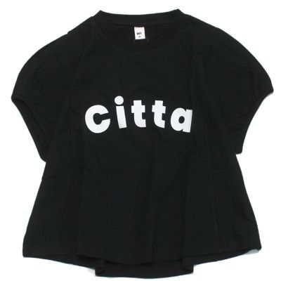 CiTTaタックTシャツ ブラック(BK)