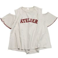 ATELIERオフショルダーTシャツ アイボリー(IV)