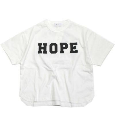 HOPE 6分袖 Tシャツ ホワイト(WH)