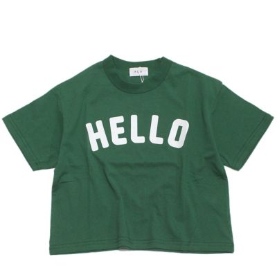 HELLO Tシャツ グリーン(GN)