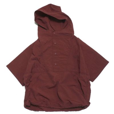 ナイロンタフタ S/S アノラックパーカー 13WNワイン