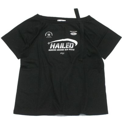 ゲームワンショルダーTシャツ ブラック(BK)