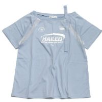 ゲームワンショルダーTシャツ サックス(SS)
