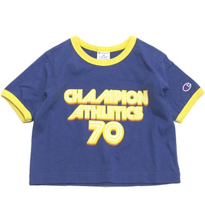 ガールズショートスリーブTシャツ ウィンザーブルー(350)