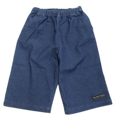 ハイメッシュデニムハーフパンツ ライトブルー(73)