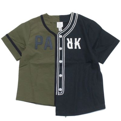 BASEBALL DOCKING シャツ ネイビー