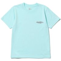 YOUTH  TAGGING LOGO SS CT TEE シーブルー