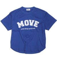 MOVE ドライTシャツ ブルー(BL)