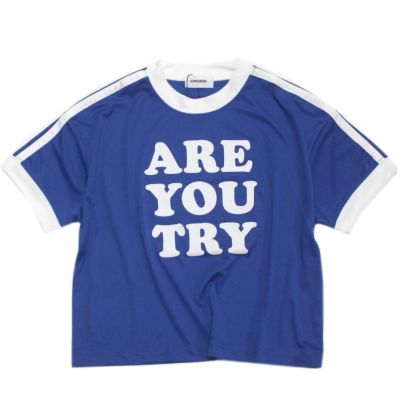 ライン ドライTシャツ ブルー(BL)