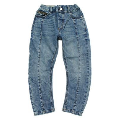 クリース デニム 5PK バナナパンツ サックス(61)