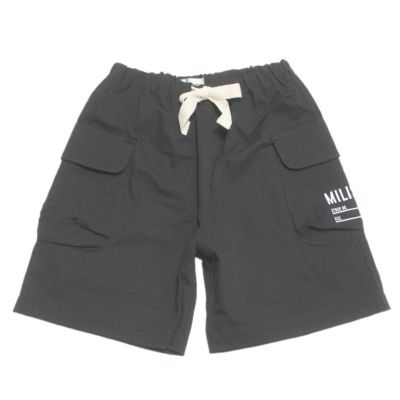 MILIS カーゴハーフショーツ ブラック(BK)