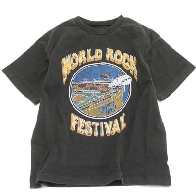 ヴィンテージウォッシュTシャツ ブラック(BK)