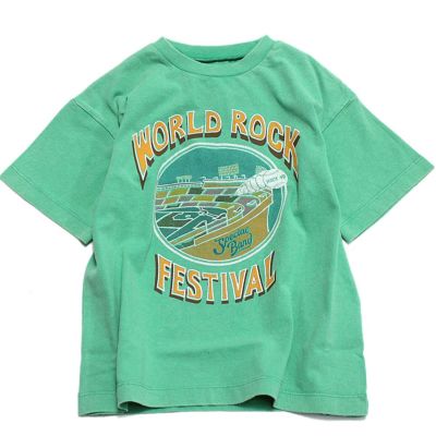ヴィンテージウォッシュTシャツ グリーン(GR)
