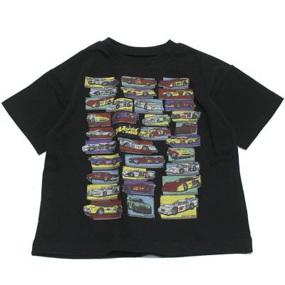 スーパーカーグラフィックTシャツ ブラック(BK)