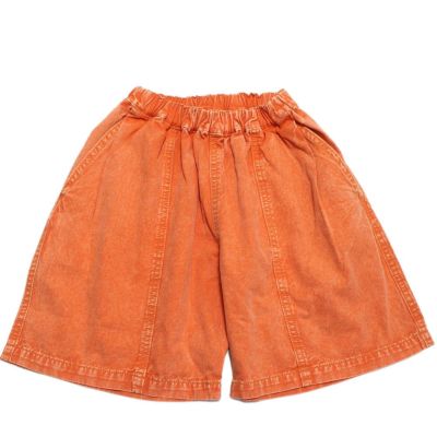 タックカラーワイドショーツ(4.5丈) オレンジ(OR)